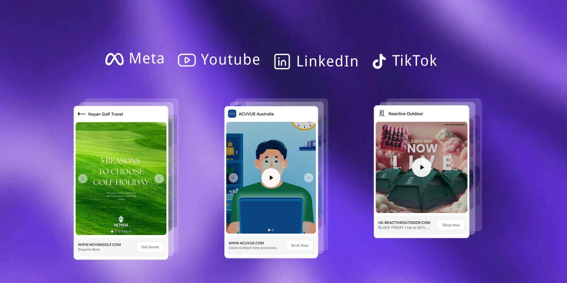 Cross-Platform Ad Library