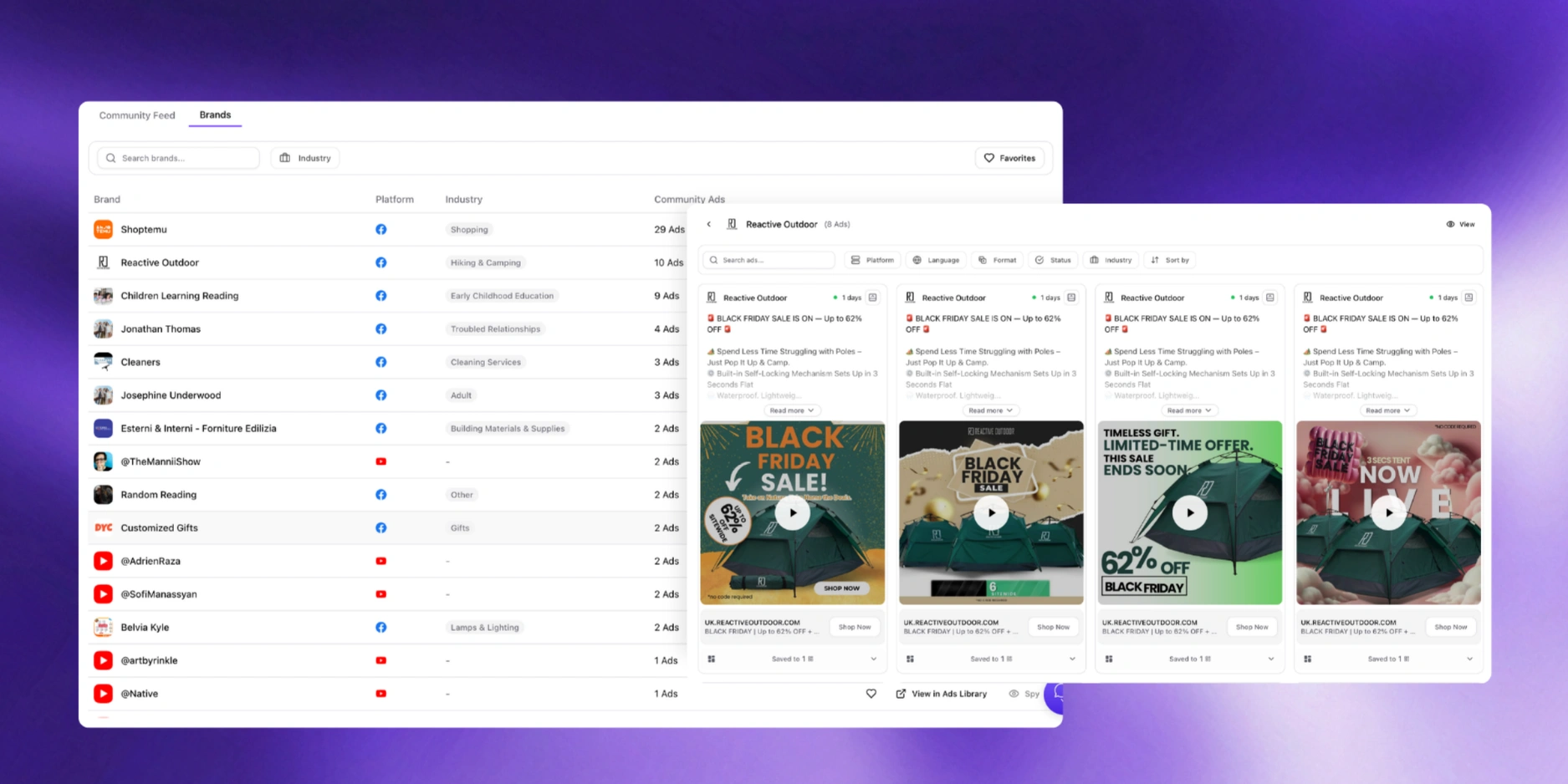 Bibliothèque de marques